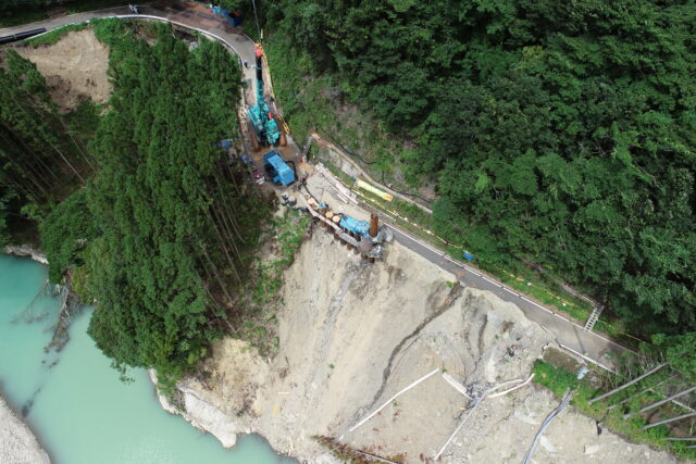 野地工区　道路災害復旧工事